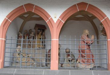 Die Ölberggruppe Pfarrkirche St. Genovefa
